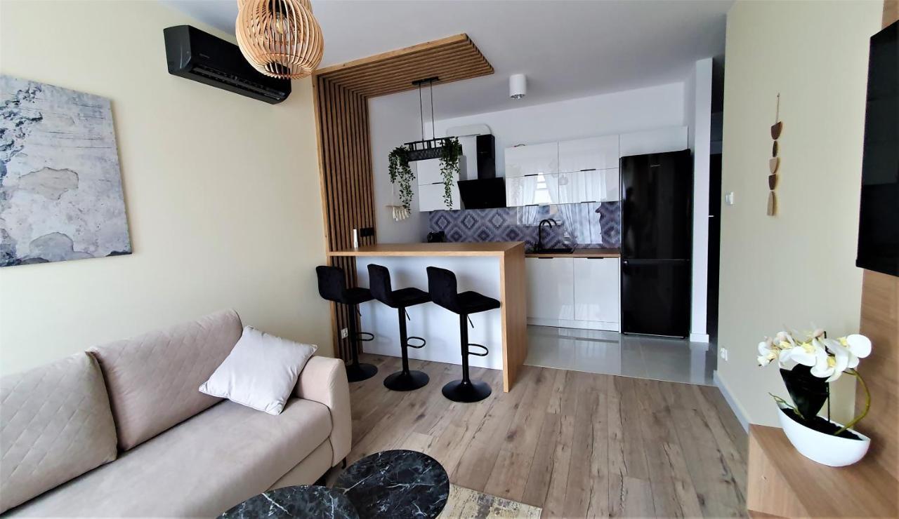 Apartament Przytulny Przy Ksiezym Mlynie - Garaz - Klimatyzacja - Dostep Na Kod - Fv *
